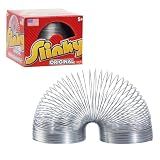 Slinky Brand The Original Slinky Walking Spring Toy, Metal Slinky, Easter Basket Stuffers, Toys for 3 Year Old Girls and Boys, Party Favors, Fidget Toys, Multicolor
