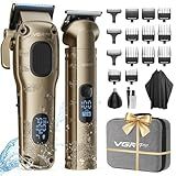 Vgrpro Hair Clippers for Men Professional, Cordless Hair Clippers for Hair Cutting, Mens Clippers and Trimmers Set, Electric Hair Trimmer for Men with Package Case
