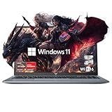 MALLRACE Laptop Computer,15.6'' FHD Display Laptop with AMD Ryzen 7 5700U Processor(8C/16T,Up to 4.3Hz), 16GB DDR4x2 512GB SSD Notebook Computer with Numeric Keyboard, WIFI6