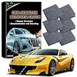 Tiantanghu Car Scratches Remover,6 Pack 2025 Nano Sparkle Cloth for Car Scratches Multi-Purpose Nano Magic Cloth Easy to Repair Paint Scratches,Water Spots Surface Polishing