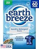 Earth Breeze Laundry Detergent Sheets Fresh Scent 60 Loads