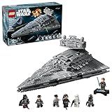 LEGO Star Wars Imperial Star Destroyer Building Toys Set - Build & Display for Boys & Girls, Ages 10+ - Gift for Birthdays - Star Wars Darth Vader & 6 Minifigure Toys - 75394