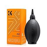 K&F CONCEPT Soft Tip Air Blower, Lens Blower for Digital, DSLR, SLR Cameras, Camera Lenses, Sensitive Electronics and Keyboards Telescope Filters, Rubber Bulb Air Pump Dust Blower