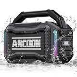 ANCOON Speakers Bluetooth Wireless: 80W(Peak) Loud Speaker with Bass
