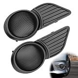 Pleoos 2PCS Front Bumper Fog Light Bezel Cover Compatible with 2011-2017 Sienna Driver and Passenger Side Fog Light Covers #5212708020 5212808020 TO1039169 TO1038169