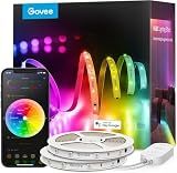 Govee 100ft RGBIC LED Strip Lights, Work with Alexa and Google Assistant