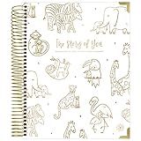 bloom daily planners New Pregnancy and Baby's First Year Calendar Planner & Keepsake Journal with Stickers - Hardcover Scrapbook Memory Book Organizer - (Undated) 8” x 10" - The Story of You