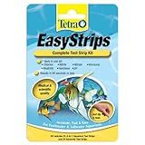 Tetra EasyStrips, Complete Aquarium Test Strips, Water Testing, 25 Count