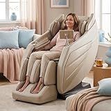Osaki OS-3D Champ II | Taupe | Full Body Massage Chair | 3D SL-Track Full Body Massage Chair | Zero Gravity | Lumbar Heating | Touchscreen Controller | Auto Body Scan | Bluetooth Speaker