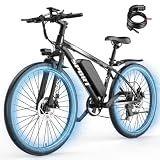 ASKGO Electric Mountain Bike for Adults, 1500W Peak Motor Ebike, 7 Speed