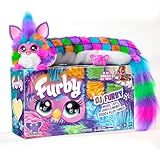 FURBY DJ Interactive Toy, Neon Star, Snuggly Electronic Plush, Music, Lights, Motion, & Games, Speaks English & Furbish, 32 in Long, 6+ Years (Amazon Exclusive)