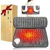 Electric Heating pad for Back Neck Shoulder Knee Arms Legs- Electric Heat Pads with 6 Heat Settings & Auto Shut Off Heat Heating Pad for Birthday Mother Father Girl Men Women