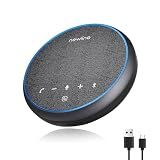 N newline Conference Speaker and Microphone, 2 Mics 360° Voice Pickup, AI Noise Reduction & Clear Calls, USB & Bluetooth Speakerphone, Up to 12H Call Time, for Small-to-Mid Meetings & Home Office