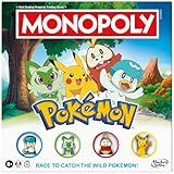 Monopoly Pokémon Edition Board Game | Ages 8 and Up | 2 to 4 Players | Kids Games for Pokémon Fans | Fun Family Games| 45 Mins. Avg.