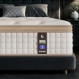 Queen Size Mattress (High-End Upgraded) Hotel-Level Luxury 12 Inch Hybrid Queen Mattress in A Box, Cooling-Gel Memory Foam & Pocket Springs,Back Pain,Extra Edge Support,365-Night Trial,Medium Firm