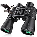20x50 High Powered Binoculars for Adults, Waterproof Compact Binoculars with Low Light Vision for Bird Watching Hunting Camping Travel Cruise Hiking Sports Stargazing, Christmas Birthday Gifts for Men