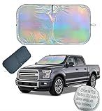 Window Shades for Car Windshield - Foldable Car Window Shades, 210T Reflective UV Block Sun Visor, Keep Vehicle Cool in Summer Heat, Universal Fit for Cars, SUVs and Trucks, Easy to Install & Store