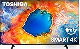 Toshiba 55-inch Class C350 Series LED 4K UHD Smart Fire TV with Voice Remote with Alexa (55C350NU)