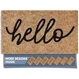 Barnyard Designs Front Door Welcome Mat (Hello, 30x17)