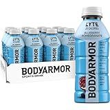 BODYARMOR LYTE Sports Drink Low-Calorie, Blueberry Pomegranate, Low-Calorie, Coconut Water, Natural Flavors, Vitamins, Electrolytes, 16 Fl Oz (12 Pack)