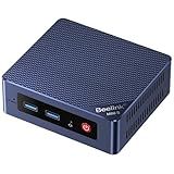 Beelink Mini PC,Mini S12 N95 Intel Alder Lake-N95 (up to 3.4GHz),12GB LPDDR5 500GB SATA3 SSD Mini Desktop Computer, Support 4K@60Hz Dual HDMI Display, 2.5G LAN/USB3.2/Low-Power Home/Office Micro PC