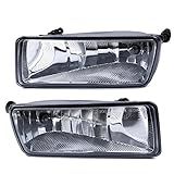G-PLUS Front Bumper Fog Lights Compatible with Ford Explorer 2006-2010,Fit Explorer Sport Trac 2008-2010 Pair Driver and Passenger Side Driving Fog Lamp Accessories Clear Lens