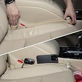 Givifive Car Seat Gap Filler Organizer 2Pack Soft Foam 3IN1 Multifunctional