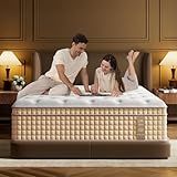 BedStory Extra Firm Queen Mattress, 14 Inch Hotel Collection Hybrid Mattresses in a Box with Cooling Gel & Pocket Springs for Back Pain Relief and Couples, CertiPUR-US Certified, Fiberglass-Free