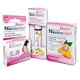 Sea-Band Mama Maternity Kit of Morning Sickness Bands, Lozenges & Rollette