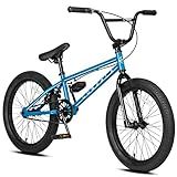 cubsala Freestyle BMX Bike, 20 Inch Kids Bicycle for 7-13 Years Old Kids and Beginner Level Rider, Blue