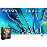 Sony BRAVIA 3 K50S30 50 inch 4K HDR Smart LED TV 2024 Bundle with Deco Gear 4K HDMI 2.0 Cable w/Copper Conductors x2 & CPS Exclusive 26 Month Protection (BEACH-CPS-261000)