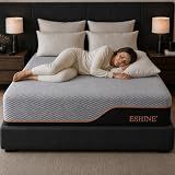 ESHINE Queen Mattress for Back Pain & Pressure Relief, 14” Gel Memory Foam
