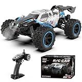 Vvoqeote 1/14 Fast RC Cars for Adults and Teens, 50 KPH 4WD Offroad RC Truck, 60 Mins Runtime, All Terrain High Speed Remote Control Car with 2 Rechargeable Batteries