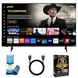 VIZIO 50-Inch Quantum 4K QLED Smart TV Bundle – 120fps Gaming, Dolby Vision HDR10+, HDMI VRR, Bluetooth, Alexa Compatible, w/AUX HDMI Cable, 12-Month CPS Protection, Screen Cleaner w/Microfiber