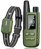 Jugbow Dog Shock Collar - 4200FT Dog Training Collar with Remote Innovative IPX7 Waterproof with 4 Training Modes, Rechargeable E-Collar for All Breeds