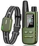 Jugbow Dog Shock Collar - 4200FT Dog Training Collar with Remote Innovative IPX7 Waterproof with 4 Training Modes, Rechargeable E-Collar for All Breeds