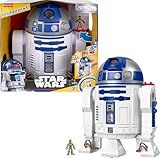 Fisher-Price Imaginext Star Wars Toy R2-D2 (17.5 in Tall) with Lights Sounds & C-3P0 Metal Character Key for Kids Ages 3+ Years