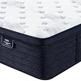 KELTFOS 12 Inch Twin XL Mattress - Responsive Latex and Cooling Gel Hybrid Bed in a Box, Easy to Move for Dorms & Rentals, Zoned Support for Spinal Alignment, Medium Firm, CertiPUR-US Certified