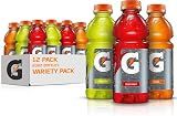 Gatorade Thirst Quencher Sports Drink, Variety Pack, 20oz Bottles, 12 Pack, Electrolytes for Rehydration