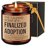 Fairy's Gift Candle, Finalized Adoption Gifts, Finalization Adoption Day Gifts for Adoptive Parents, New Family - Happy Gotcha Day, New Beginnings Congrats Presents for Newly Adopted Mom Adoptive Dad