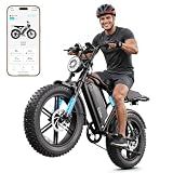 Electric Bike for Adults,Peak 2000W,65Miles,28MPH,48V Removable Battery