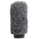 YOUSHARES NTG3 Microphone Windscreen - Deadcat/Windmuff for Rode NTG-3, Sennheiser MKH416 Shotgun Mic, Wind Shield Up to 7.1" Long