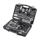 Amazon Basics 173-Piece General Household Hand Tool Set with Storage Case, Portable Tool Kit for Home Maintenance and Everyday Repairs