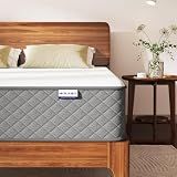 MOLPHIT Full Mattress,10 Inch Full Size Medium Firm Hybrid Mattress in a Box, 7-Zone Memory Foam & Pocket Spring Mattress for Pressure Relief and Full Body Support