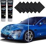 Huotwoe Nano Sparkle Cloth Car Scratch Remover Nano Magic Cloth Scratch Repair Kit for Universal Vehicles Paint Scratch Repair Solution to Erase Minor Blemishes & Vehicle Scuffs
