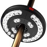 Eletorot Rechargeable Patio Umbrella Light-28 LED White Umbrella Pole Light
