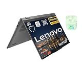 Lenovo IdeaPad 2-in-1 Business Laptop, 16" FHD+ Touch Display, AMD Ryzen 7 8845HS (>i7-1355U), 16GB DDR5 RAM 1TB SSD, Win 11 Pro, FP Reader, Backlit KB, Numeric Keypad, PLUSERA Earphones, Luna Grey