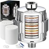 Shower Filter - 20 Stage Filtration with 2 Replacement Cartridges