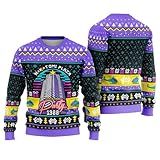 DIGForest Christmas Party 1988 Ugly Sweaters for Women - Machine Plaza Holiday Christmas Sweater Men- Knitted Unisex 90s Movie Xmas Ugly Sweaters Gifts - Plaza Seasonal Gift for Friends (XL)