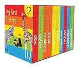 My First Library: Boxset of 10 Board Books for Kids